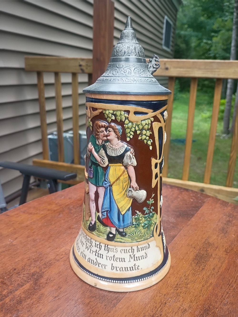 Antique German Beer Stein
